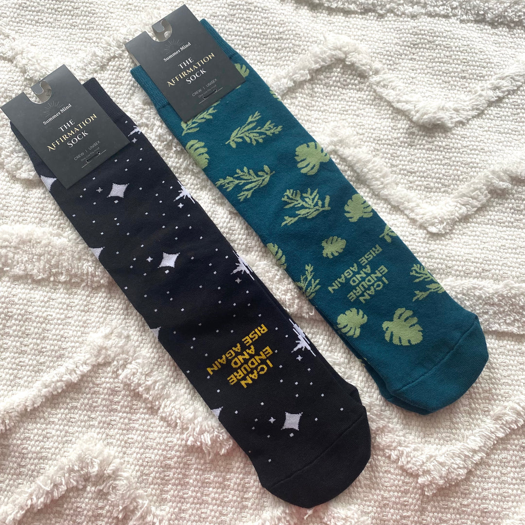 The Affirmation Sock - Stardust Trail