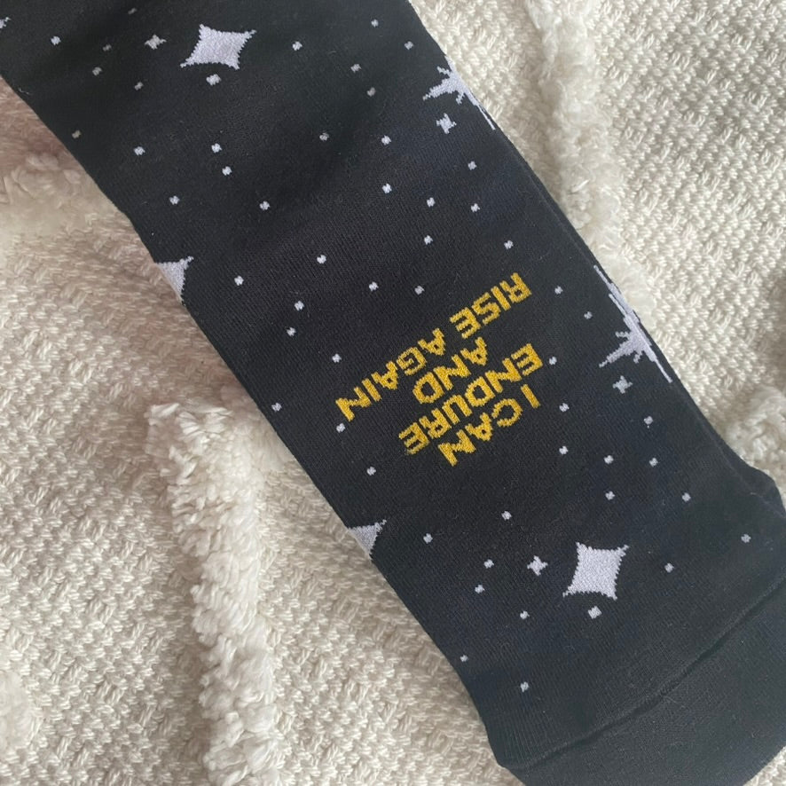 The Affirmation Sock - Stardust Trail