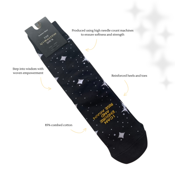 The Affirmation Sock - Stardust Trail